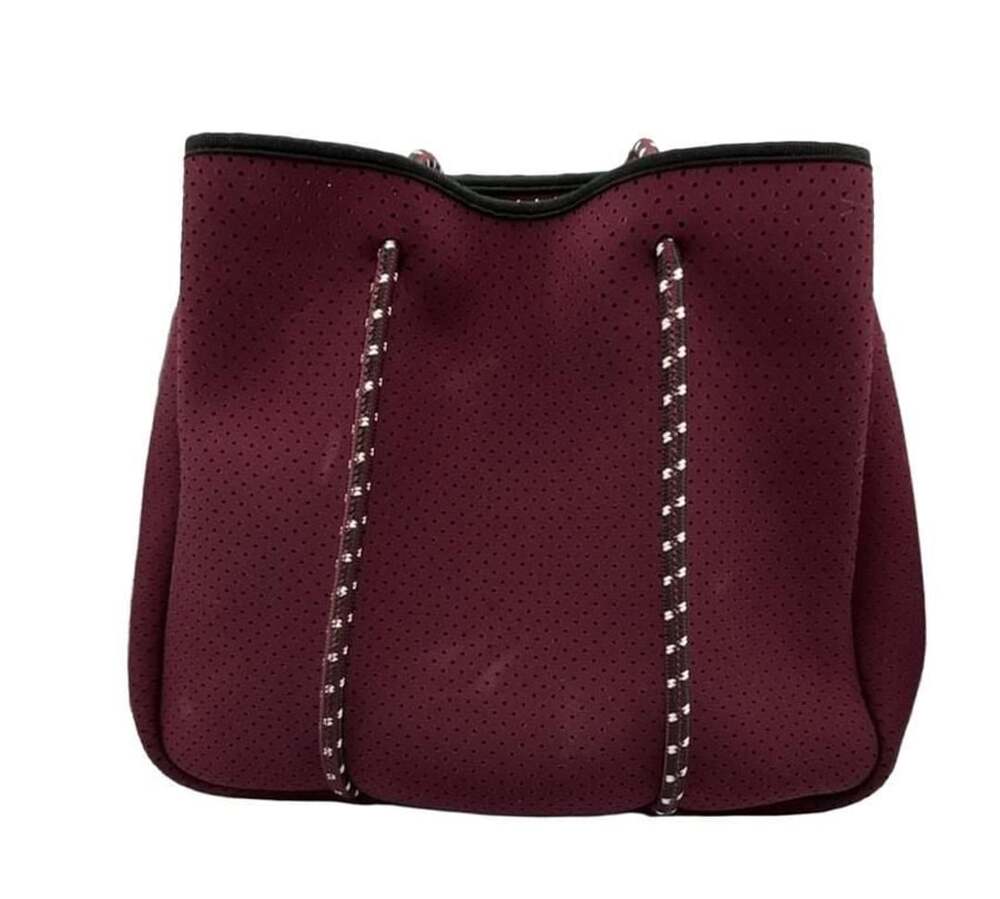 POP UPS BRAND Everyday Neoprene Tote Burgundy